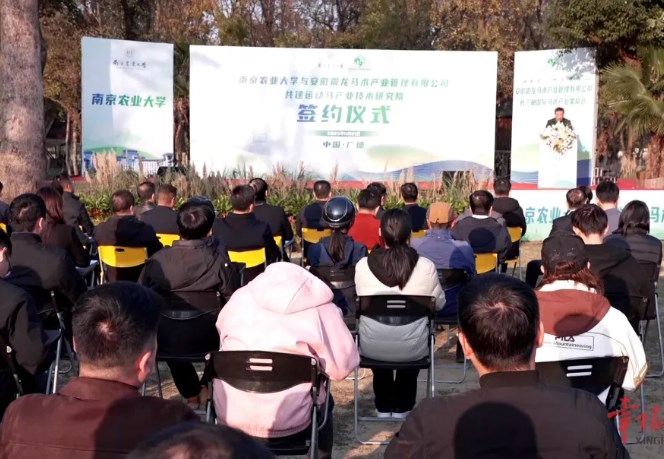 南京農(nóng)業(yè)大學(xué)攜手廣德共建運(yùn)動馬產(chǎn)業(yè)技術(shù)研究院